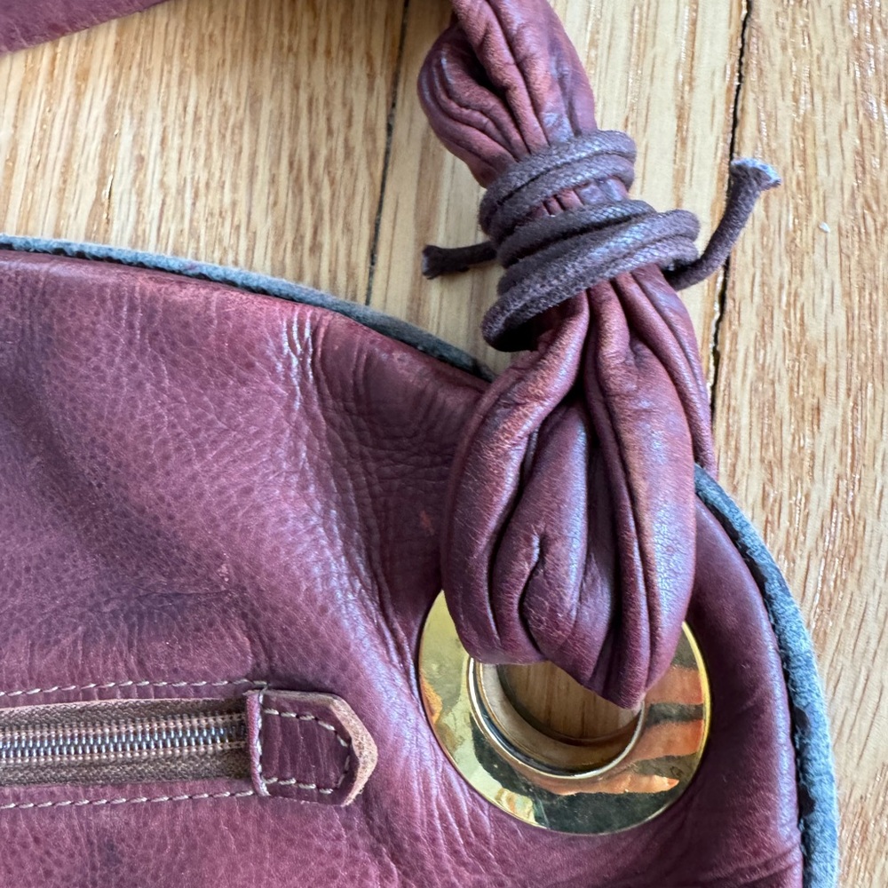 Italian leather large bag - Picture 2 of 7